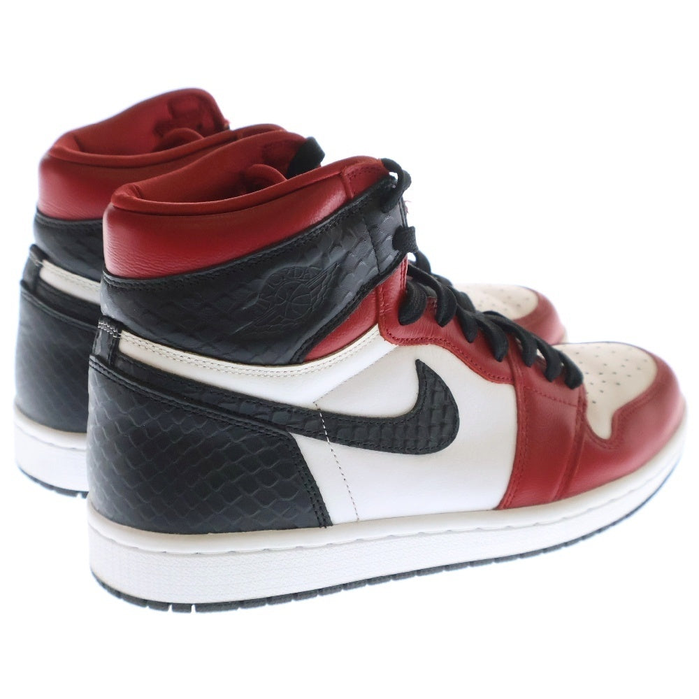 NIKE(ナイキ) WMNS Air Jordan 1 High OG Satin Red ウィメンズ エアジョーダン1 ハイ OG サテンレッド ハイカットスニーカー レッド US8.5/25.5cm CD0461-601