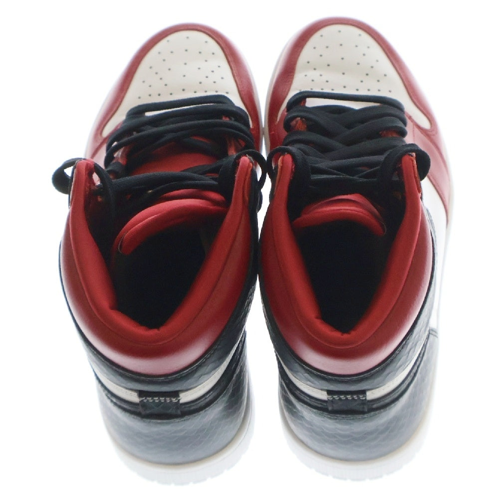 NIKE(ナイキ) WMNS Air Jordan 1 High OG Satin Red ウィメンズ エアジョーダン1 ハイ OG サテンレッド ハイカットスニーカー レッド US8.5/25.5cm CD0461-601