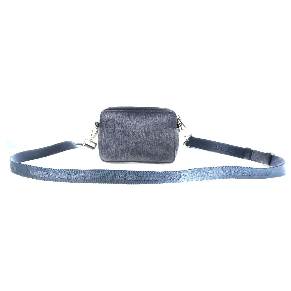 Christian Dior(クリスチャンディオール) ×NIKE ZIPPED COMPACT SHOULDER BAG エアディオール ジップドコンパクトショルダーバッグ ネイビー 2NIBC119YWD