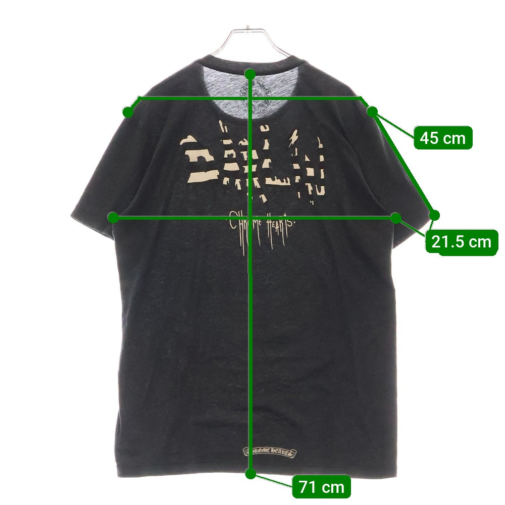 CHROME HEARTS(クロムハーツ) ×MATTY BOY PPO DARLIN Tee マッティボーイ ダーリン 半袖Tシャツカットソー グレー