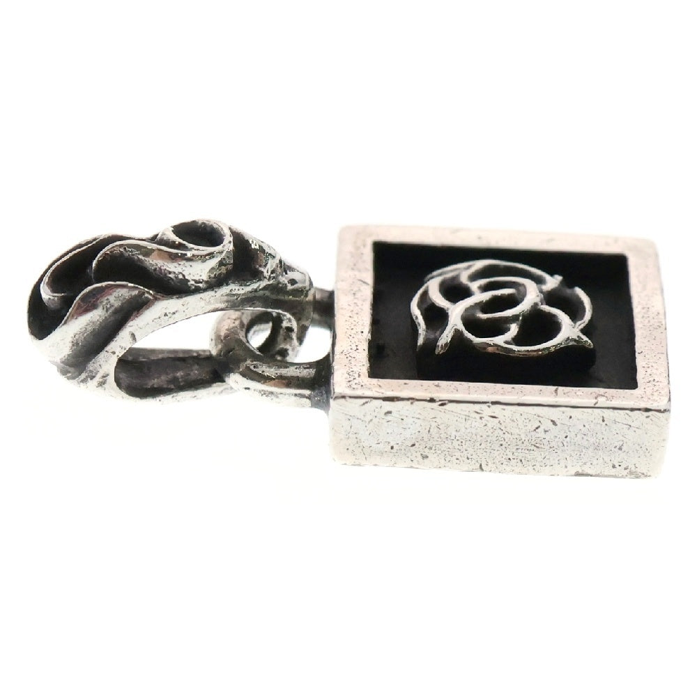CHROME HEARTS(クロムハーツ) FRAMED FLRL フレームドフローラル チャーム ペンダントトップ シルバー