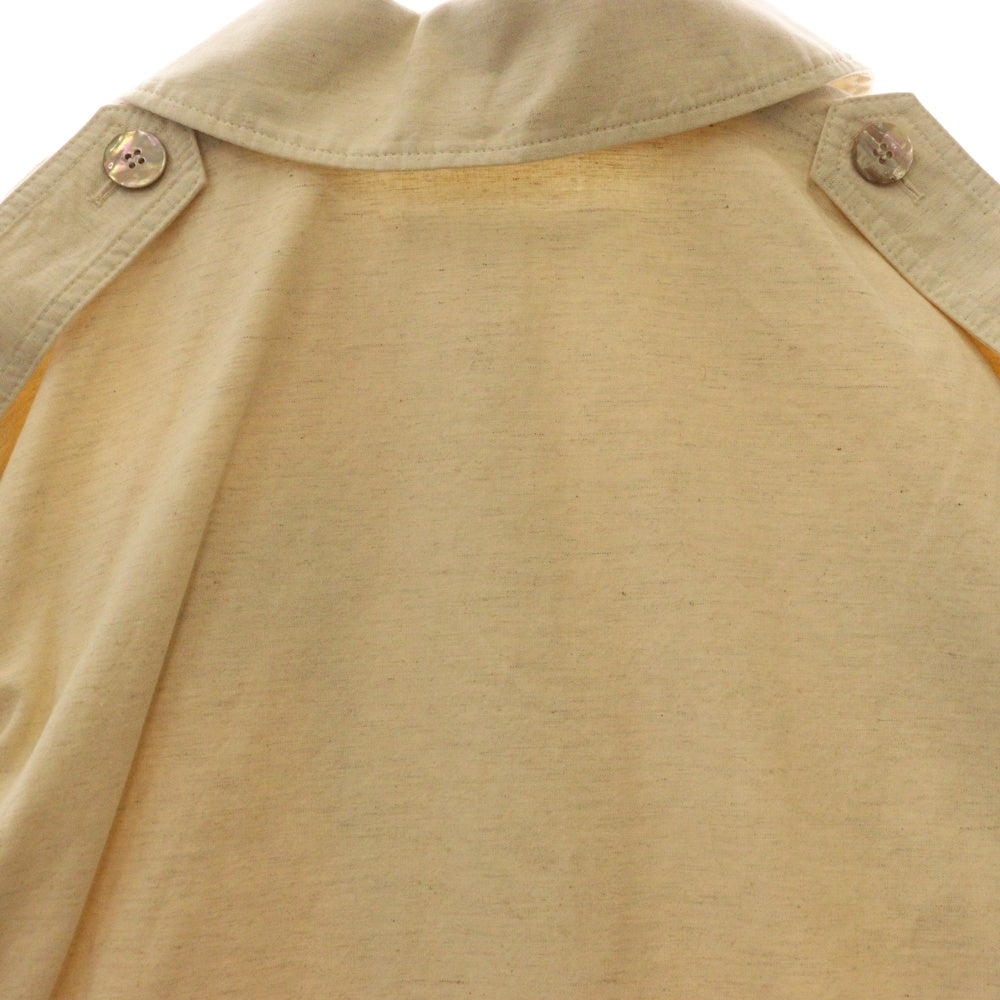 Acne Studios(アクネ ストゥディオズ) 20SS Belted Cotton Coat ショート丈コート アイボリー レディース FN-WN-OUTW000425