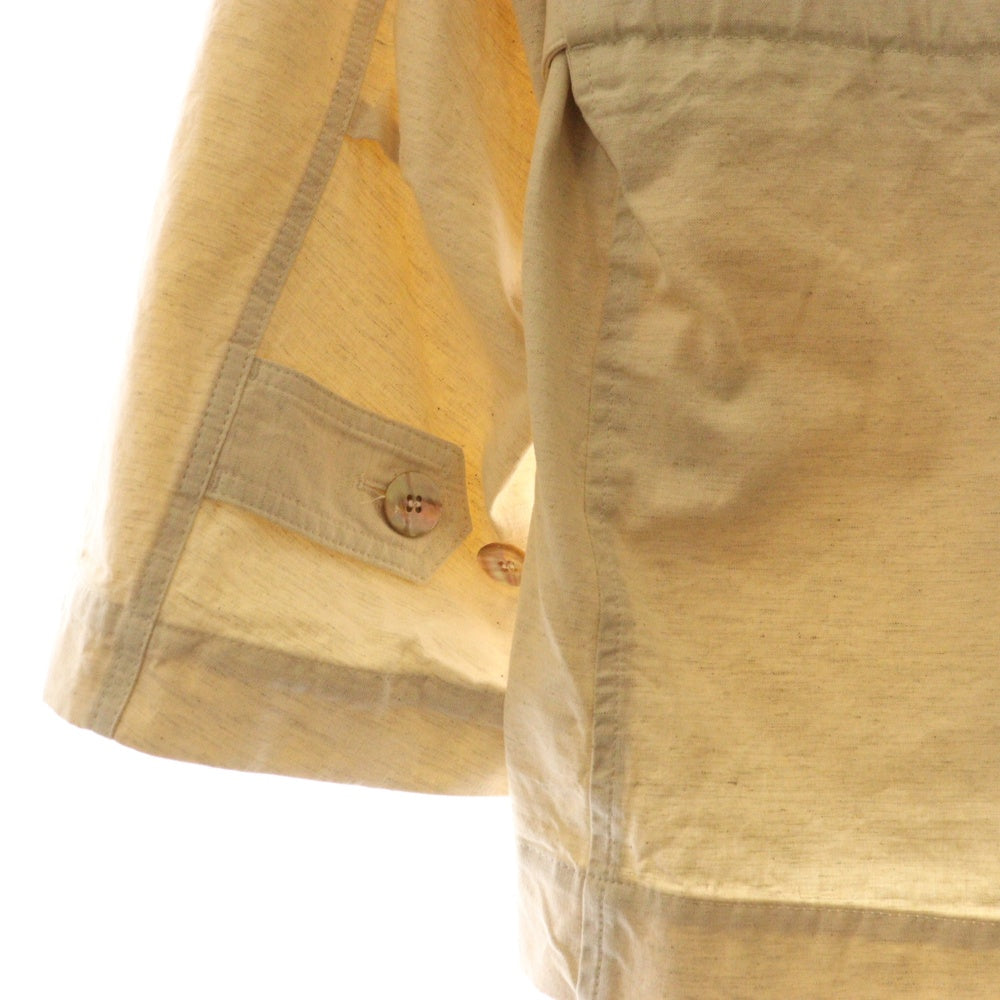 Acne Studios(アクネ ストゥディオズ) 20SS Belted Cotton Coat ショート丈コート アイボリー レディース FN-WN-OUTW000425