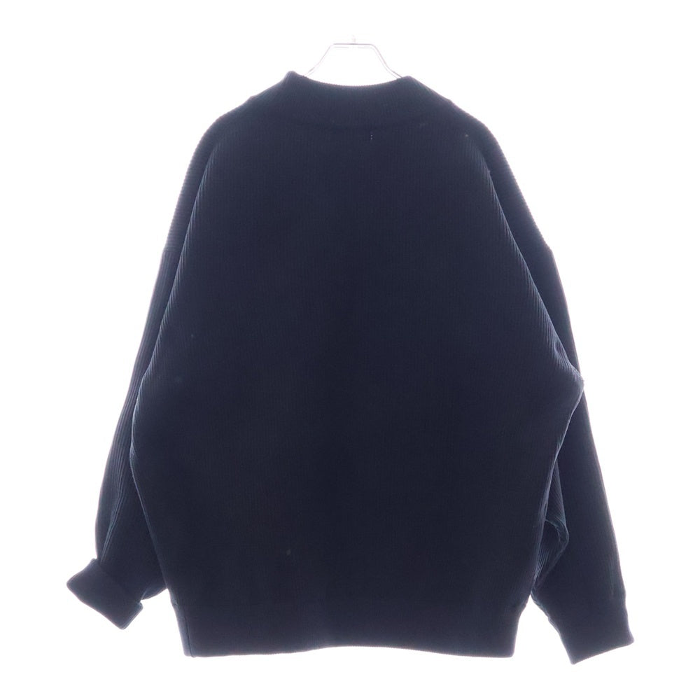 COOTIE PRODUCTIONS(クーティー プロダクションズ) 25SS Solotex Tilden Sweater ソリッドカラーのチルデンセーター Vネック セーター CTE-25S311 ブラック