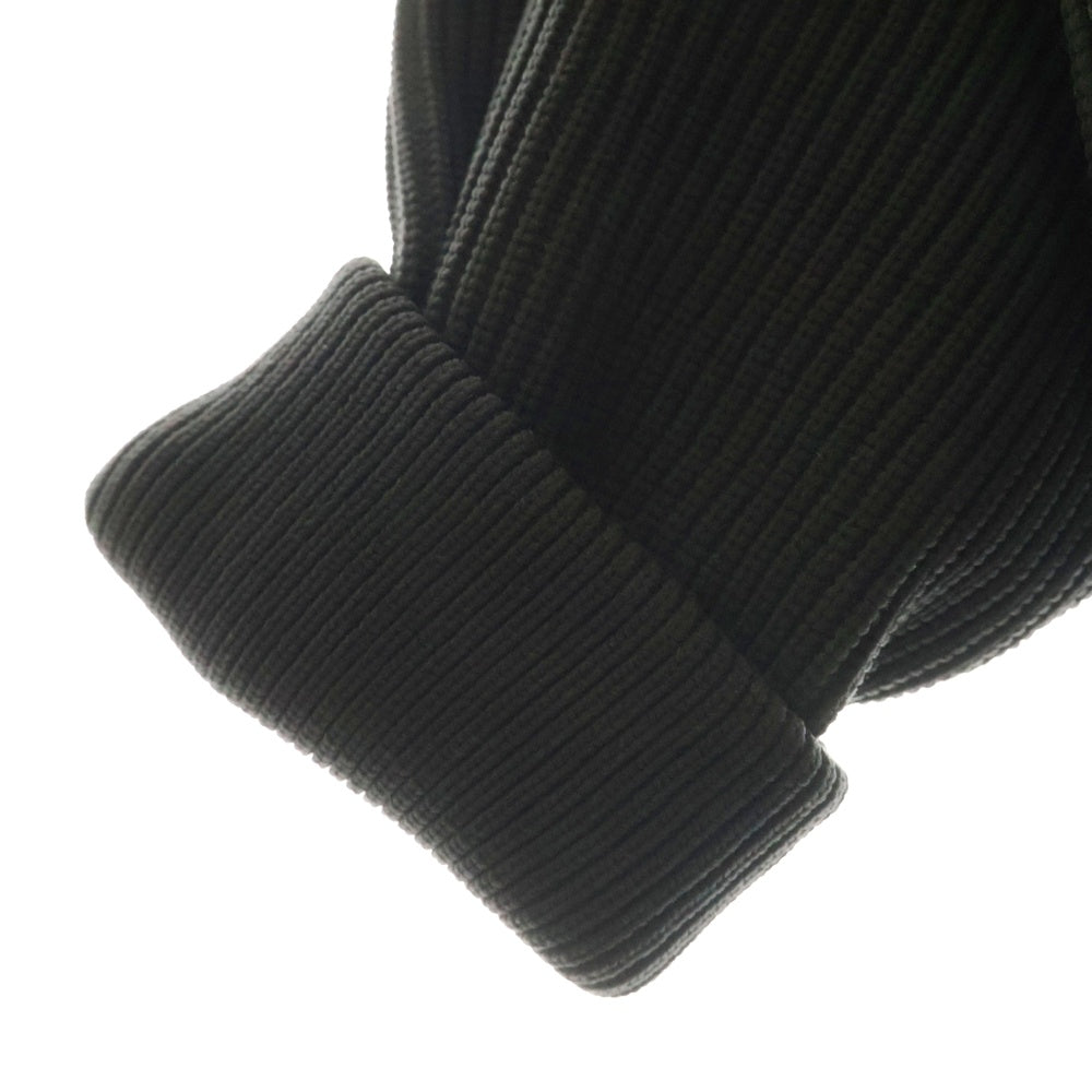 COOTIE PRODUCTIONS(クーティー プロダクションズ) 25SS Solotex Tilden Sweater ソリッドカラーのチルデンセーター Vネック セーター CTE-25S311 ブラック