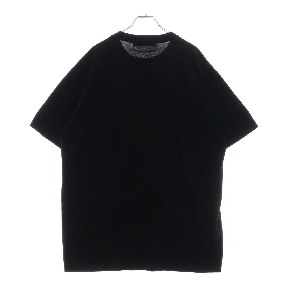 LOUIS VUITTON(ルイヴィトン) 25SS モノグラムショートスリーブコットンクルーネック コットンニットTシャツ RM251M9 AUR HSN06W ブラック