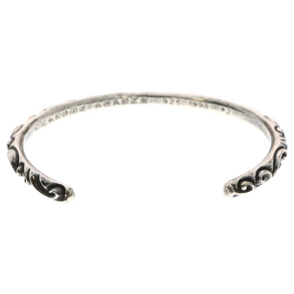 CHROME HEARTS(クロムハーツ) BANGLE SCOLL スクロールバンドバングル ブレスレット シルバー