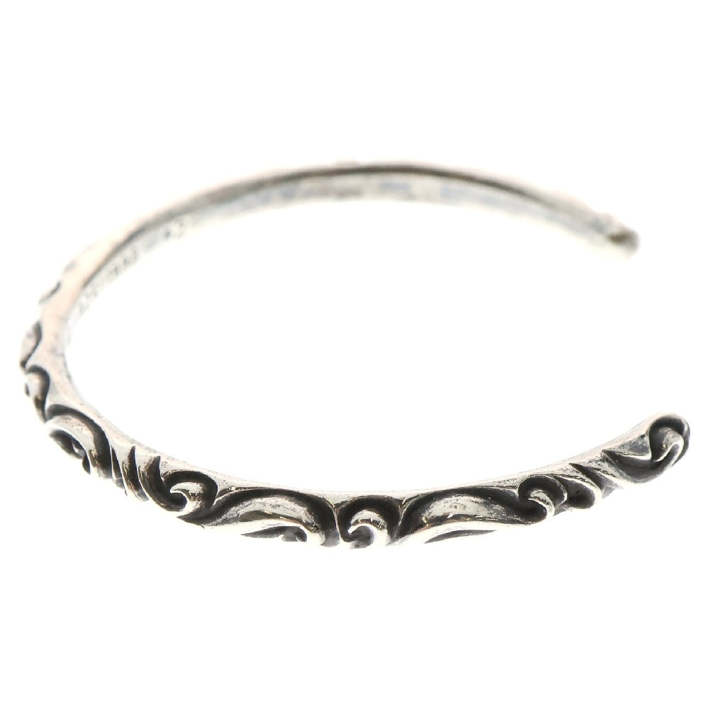 CHROME HEARTS(クロムハーツ) BANGLE SCOLL スクロールバンドバングル ブレスレット シルバー