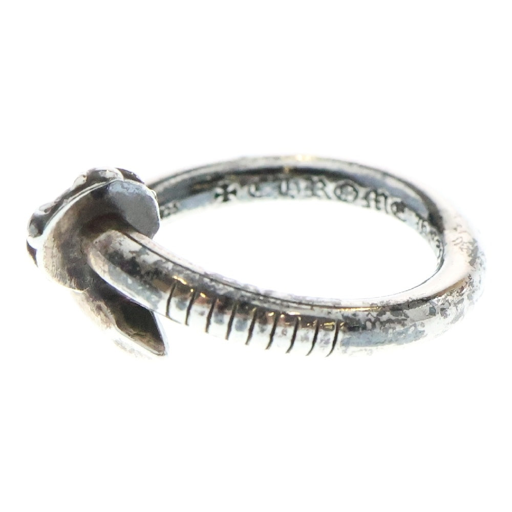 CHROME HEARTS(クロムハーツ) NAIL CRSBALL ネイル クロスボール リング シルバー BCA349