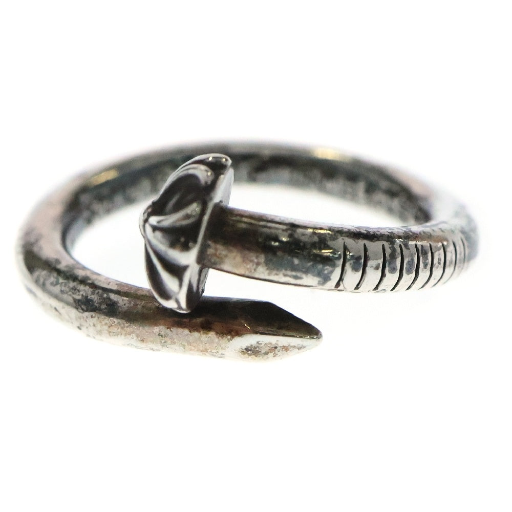 CHROME HEARTS(クロムハーツ) NAIL CRSBALL ネイル クロスボール リング シルバー BCA349