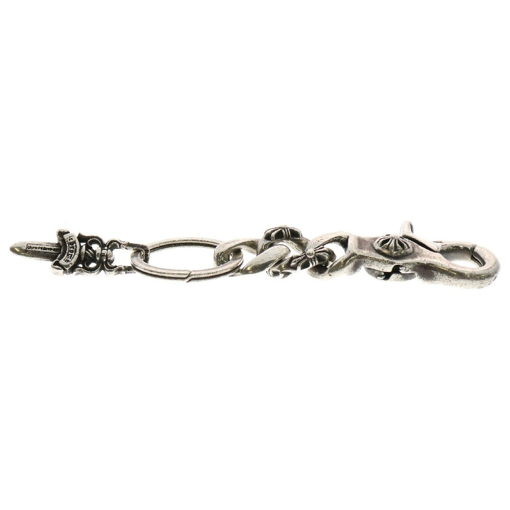 CHROME HEARTS(クロムハーツ) CLP CHN FANCY-S ショートファンシーリンク クリップ キーチェーン シルバー