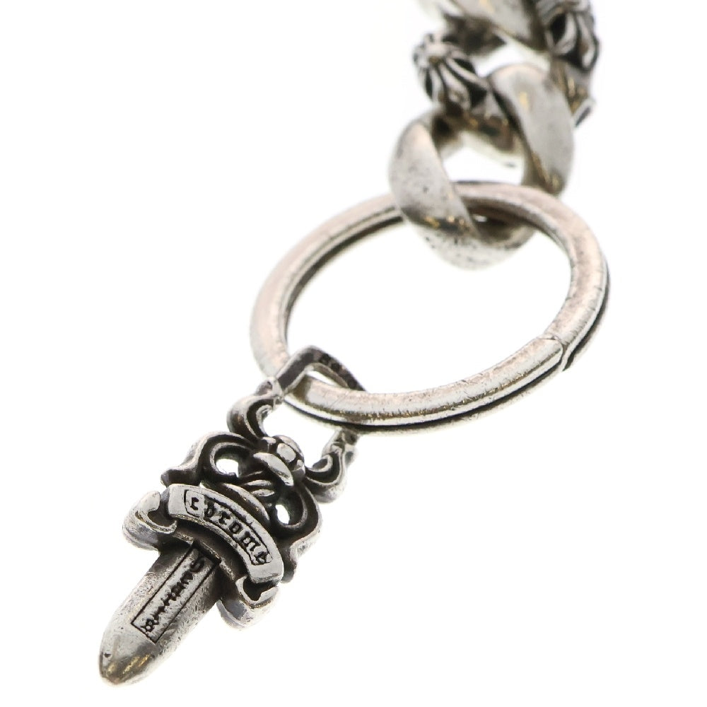 CHROME HEARTS(クロムハーツ) CLP CHN FANCY-S ショートファンシーリンク クリップ キーチェーン シルバー