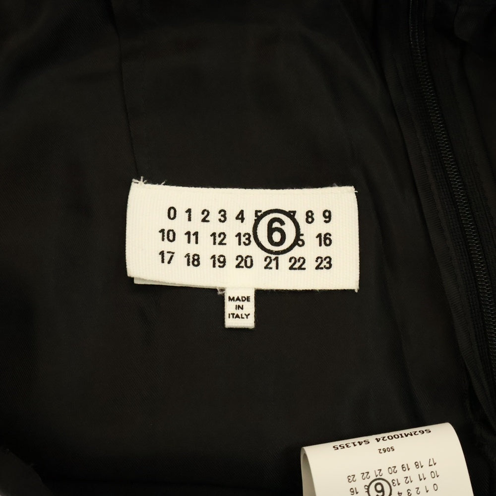 MM6 Maison Margiela(エムエムシックスメゾンマルジェラ) inside Out Skirt インサイドアウト ロングスカート レディース ブラック S62MI0024