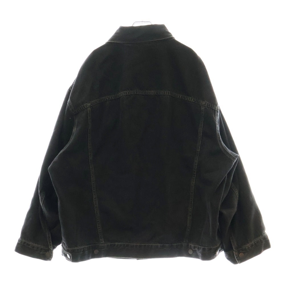 Acne Studios(アクネ ストゥディオズ) リラックスフィット デニムジャケット ブラック FN-UX-OUTW000018
