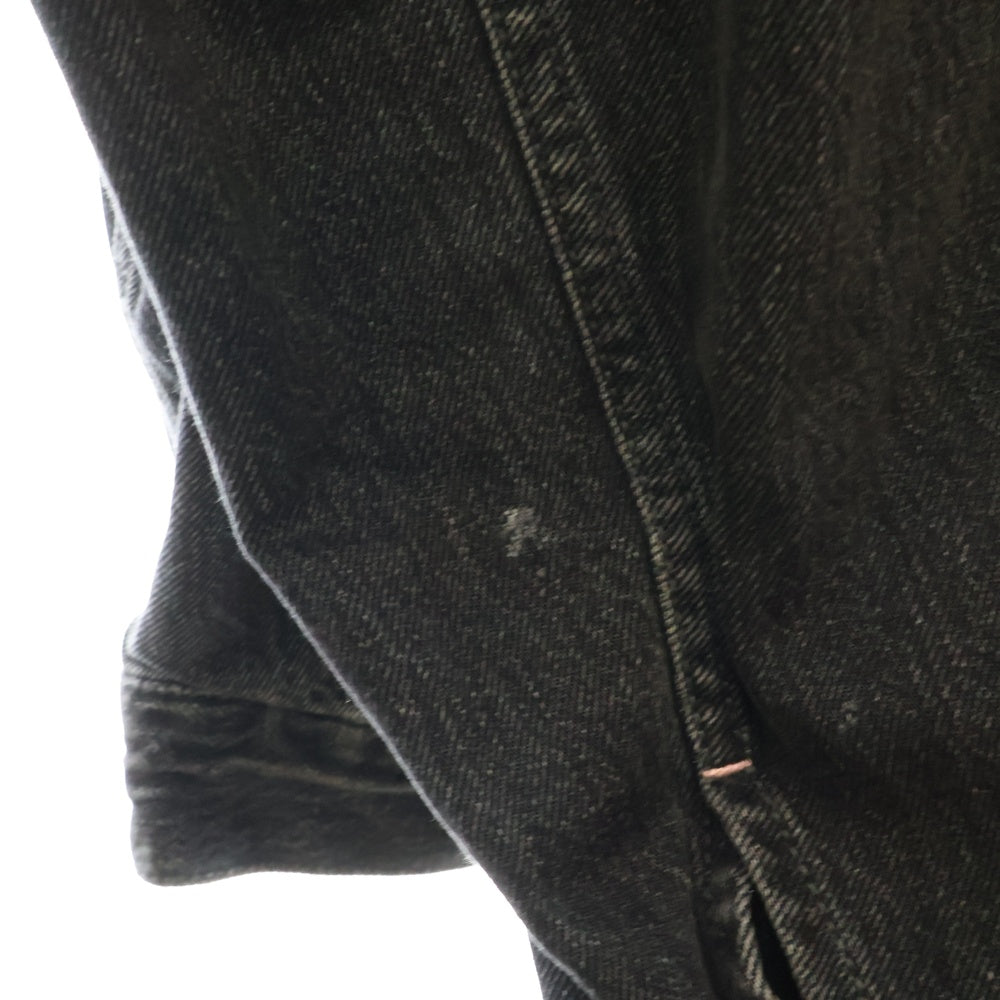 Acne Studios(アクネ ストゥディオズ) リラックスフィット デニムジャケット ブラック FN-UX-OUTW000018