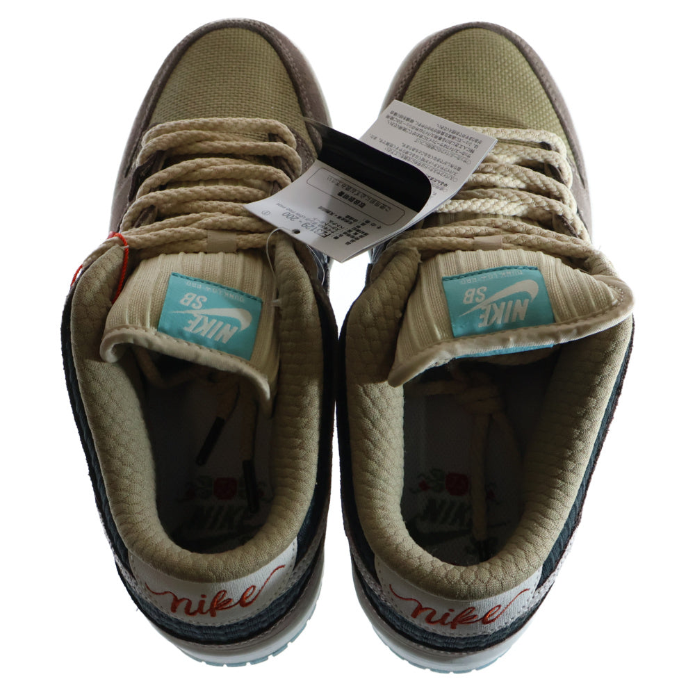 NIKE SB(ナイキエスビー) Dunk Low Pro Big Money Savings ダンク ロー プロ ビッグマネー セービングス ローカットスニーカー ブラウン/ライトブルー US9/27cm FZ3129-200