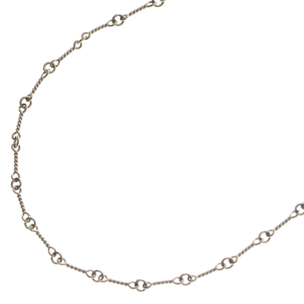 CHROME HEARTS(クロムハーツ) 18KWG NECKCHAIN T24 ツイストチェーンネックレス 24inch ホワイトゴールド
