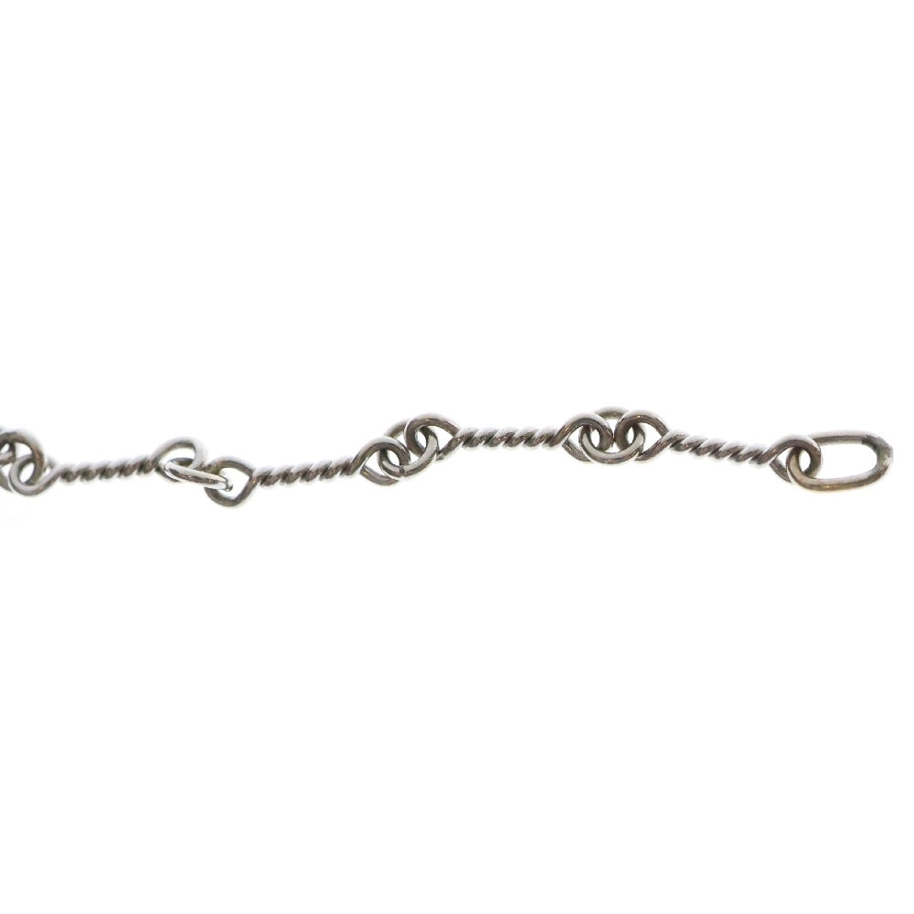 CHROME HEARTS(クロムハーツ) 18KWG NECKCHAIN T24 ツイストチェーンネックレス 24inch ホワイトゴールド