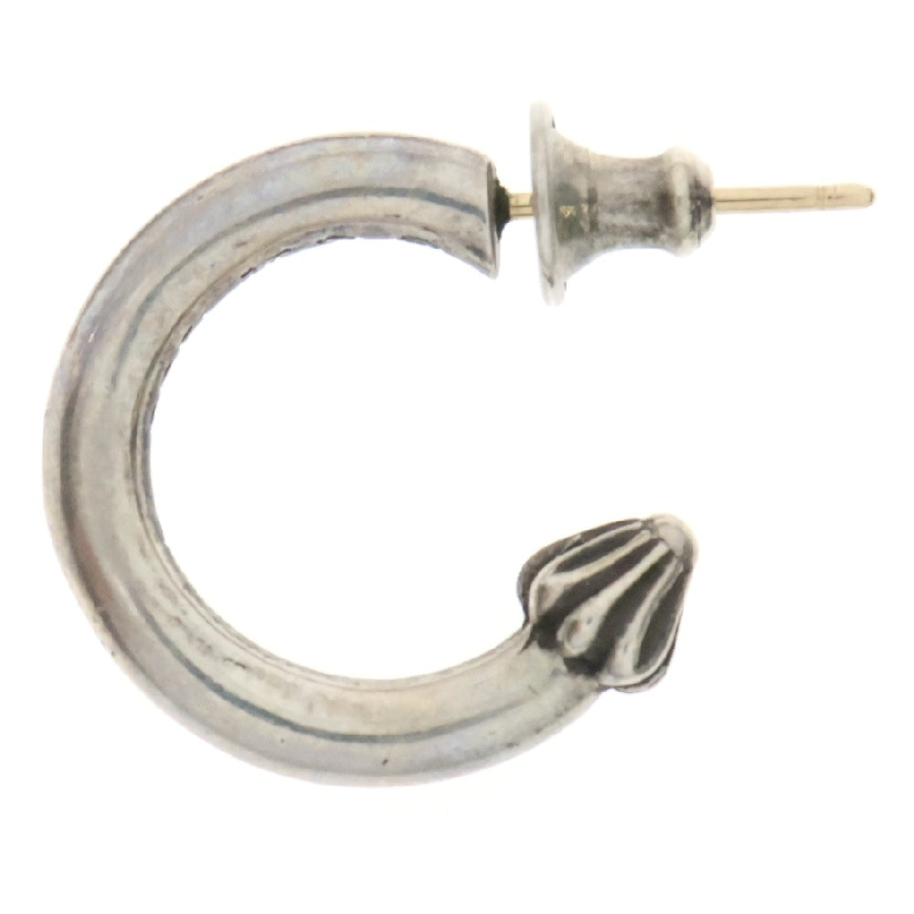 CHROME HEARTS(クロムハーツ) HOOP PLAIN プレーン フープピアス シルバー BCA101