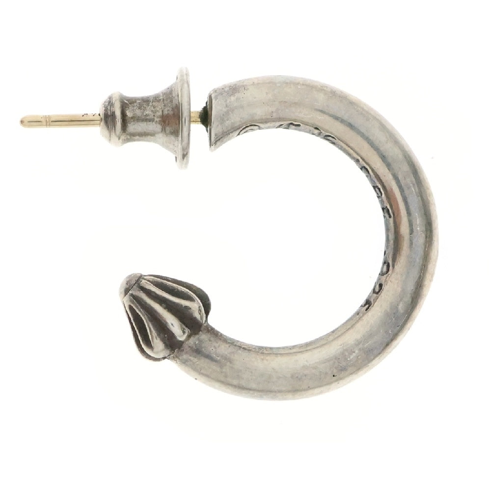 CHROME HEARTS(クロムハーツ) HOOP PLAIN プレーン フープピアス シルバー BCA101