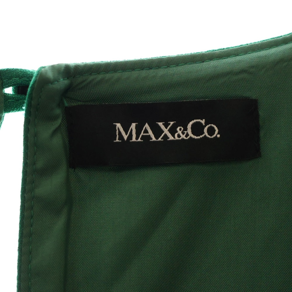 MAX&CO(マックス アンド コー) ノースリーブワンピース レディース 42240412 グリーン