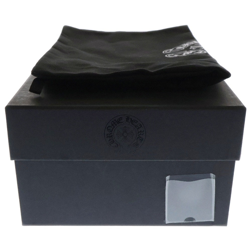 CHROME HEARTS(クロムハーツ) DAGGER MID TOP ダガー レザースリッポンスニーカー レディース ブラック