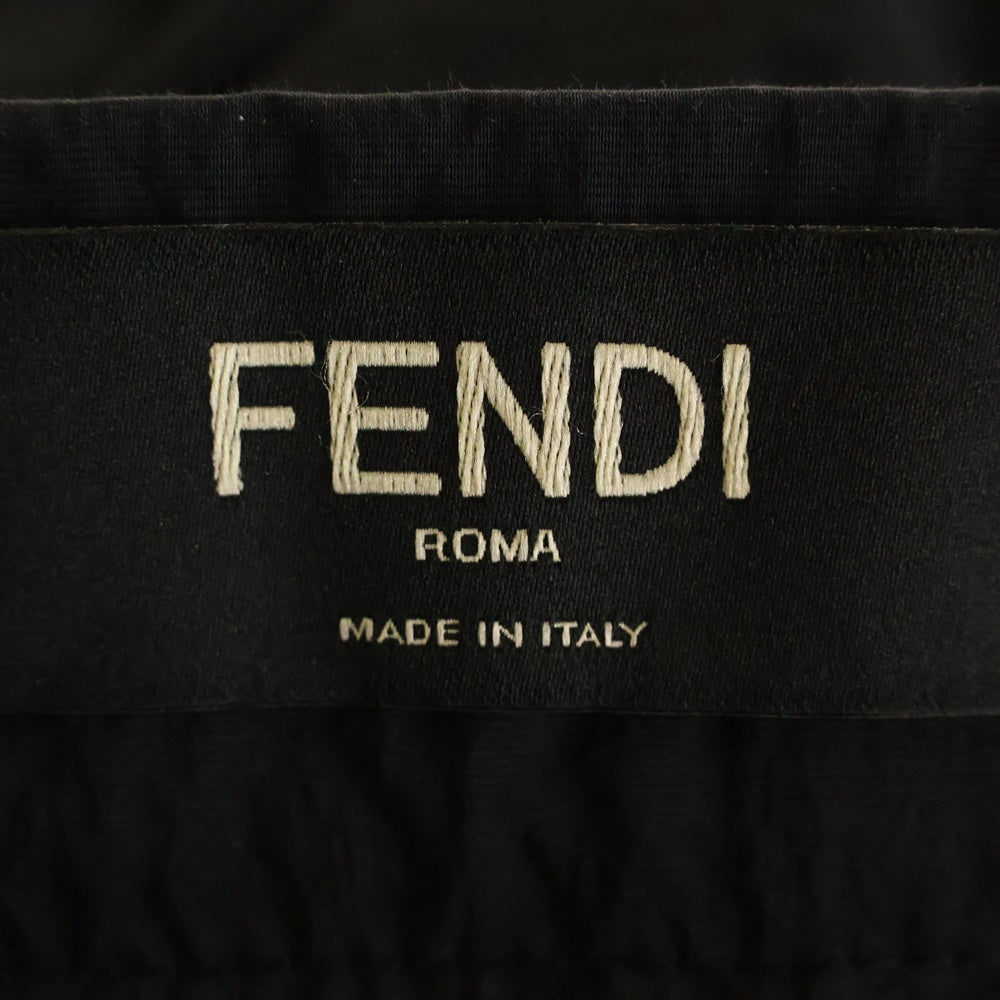 FENDI(フェンディ) ナイロンジョガーパンツ ブラック FB0701 AG8A