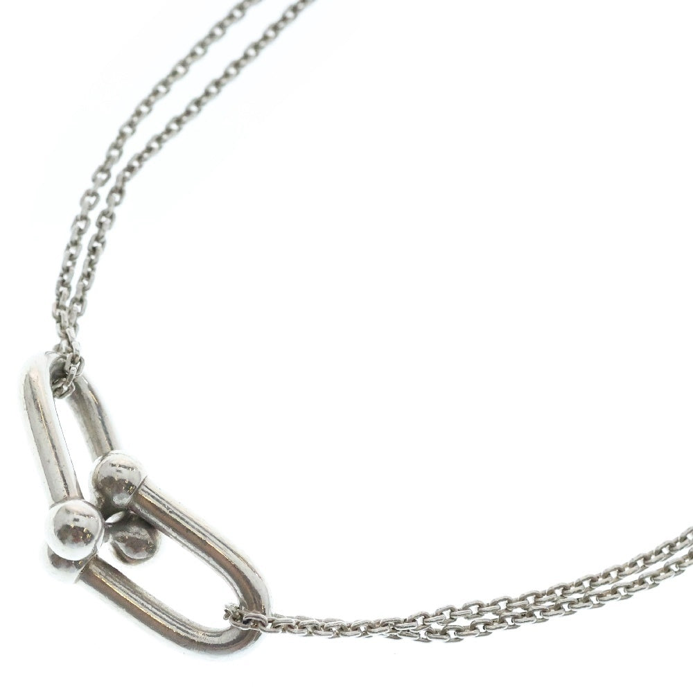 TIFFANY & Co.(ティファニー) ハードウェア ラージ ダブルリンク ネックレス ペンダントネックレス シルバー