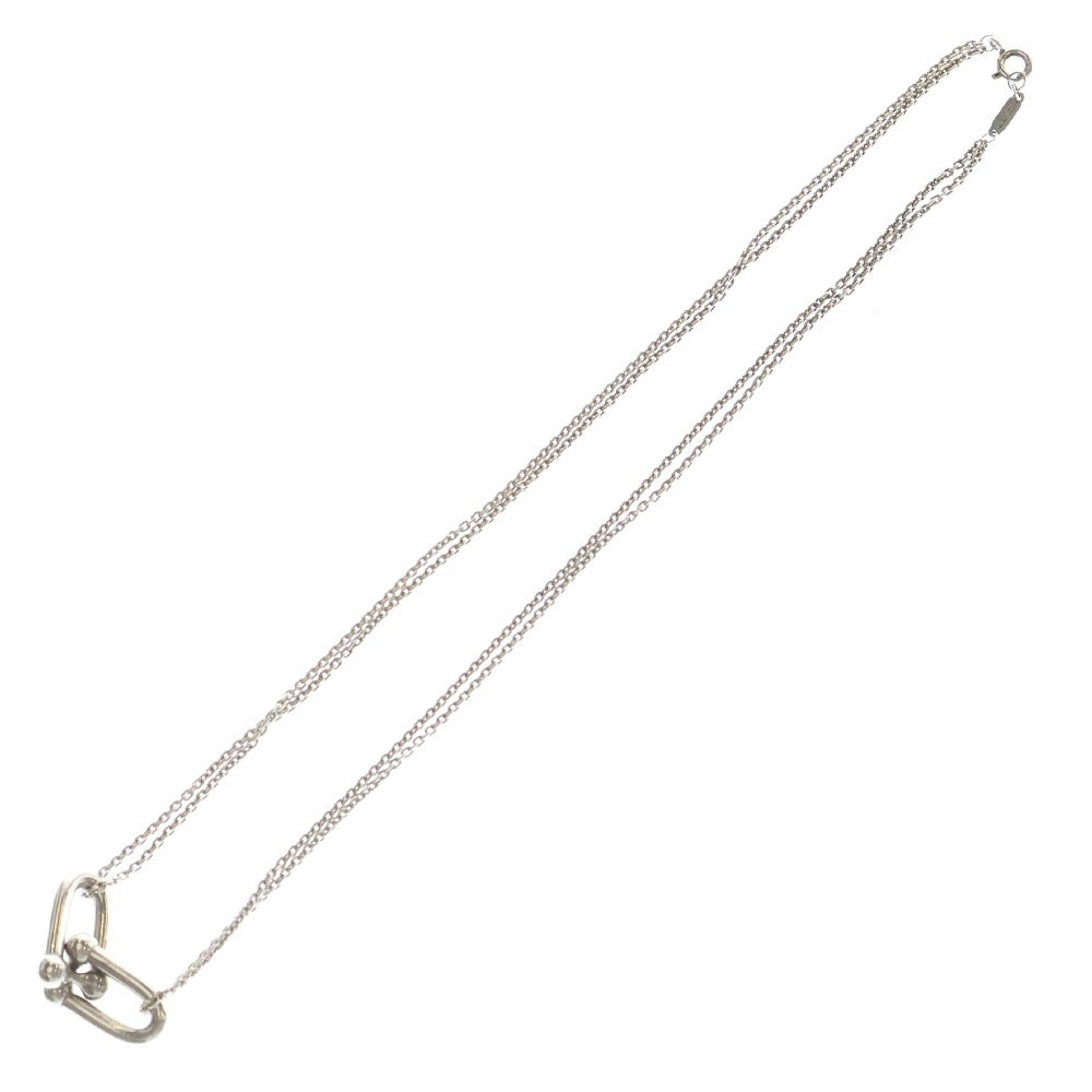 TIFFANY & Co.(ティファニー) ハードウェア ラージ ダブルリンク ネックレス ペンダントネックレス シルバー