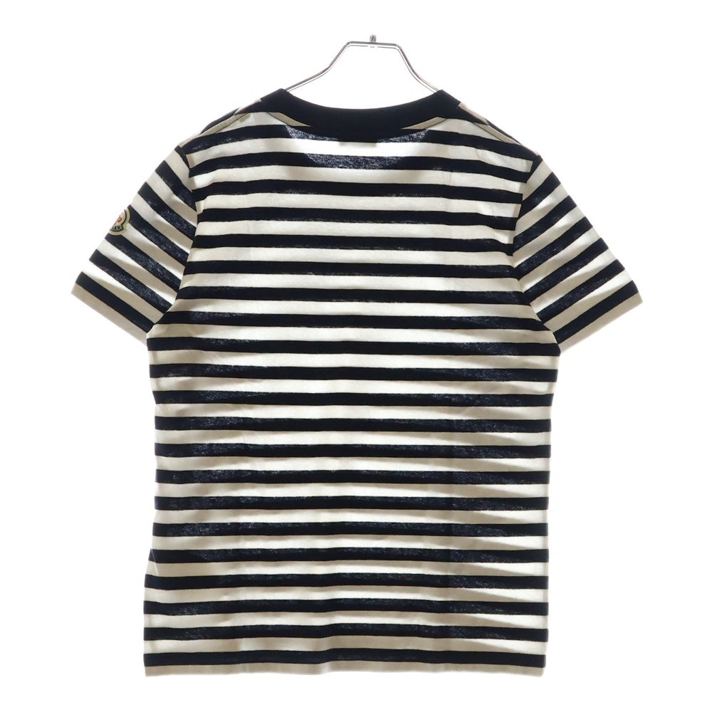 MONCLER(モンクレール) 21SS GIROCOLLO クルーネック 半袖シャツ ネイビー レディース G10938C7A700 829JT
