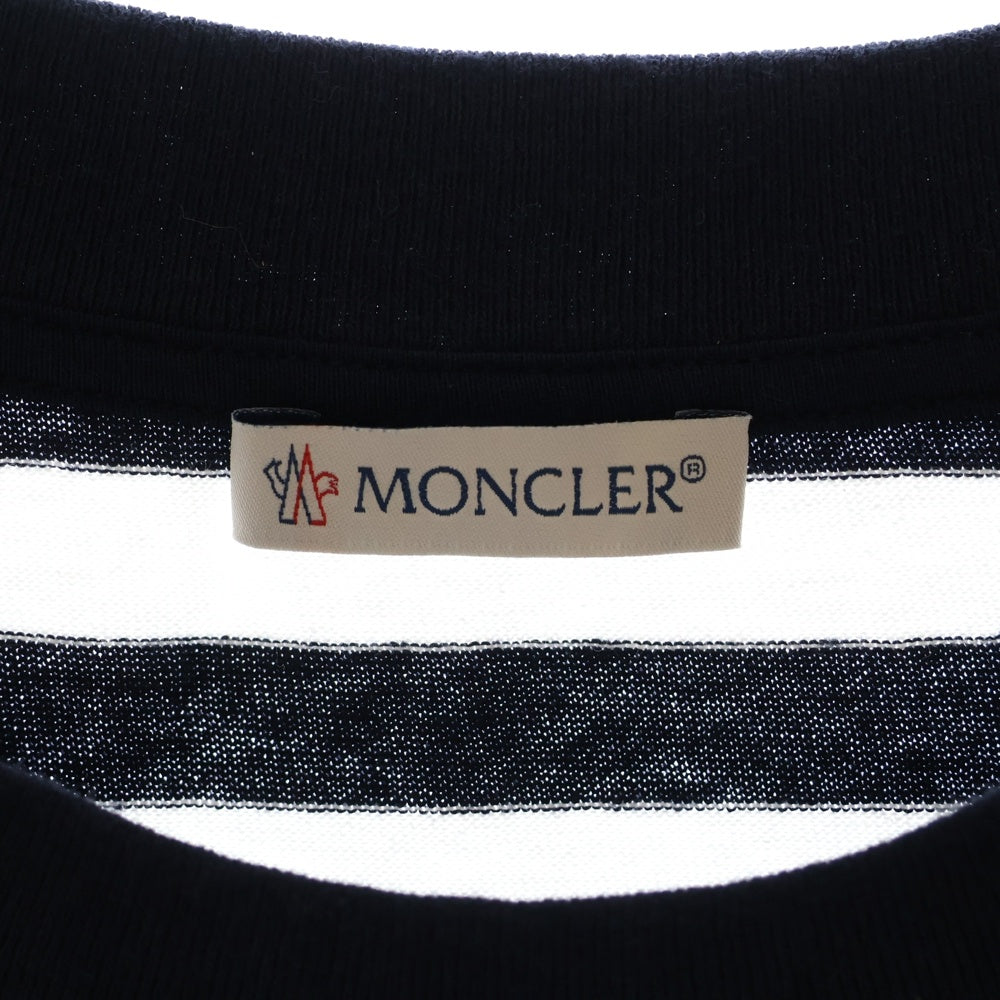 MONCLER(モンクレール) 21SS GIROCOLLO クルーネック 半袖シャツ ネイビー レディース G10938C7A700 829JT
