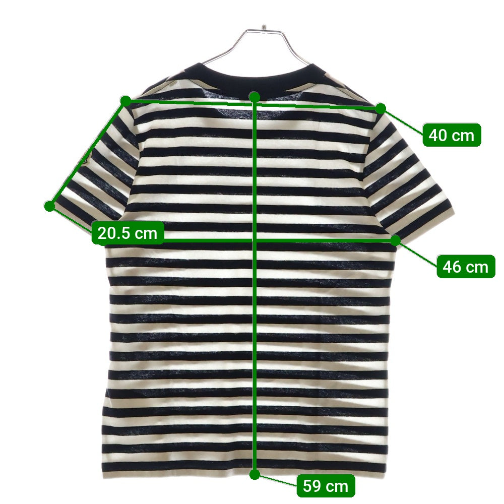 MONCLER(モンクレール) 21SS GIROCOLLO クルーネック 半袖シャツ ネイビー レディース G10938C7A700 829JT