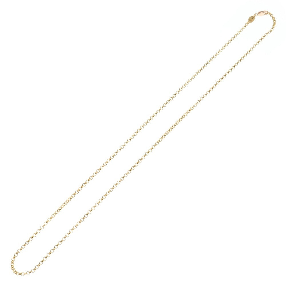 CHROME HEARTS(クロムハーツ) 22K NECKCHAIN R20 ロールチェーンネックレス 20inch ゴールド BCA011