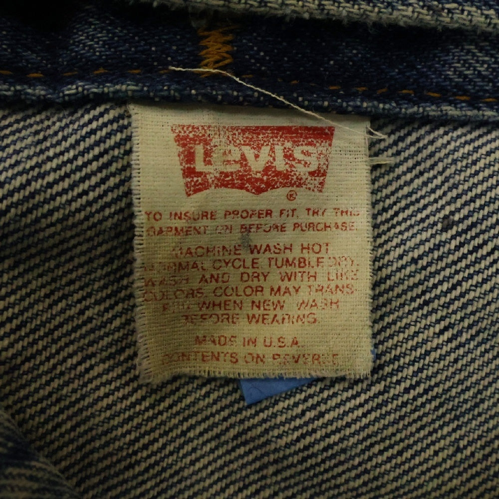 Levi's(リーバイス) 80S VINTAGE 71506-0216 4th デニムジャケット インディゴ