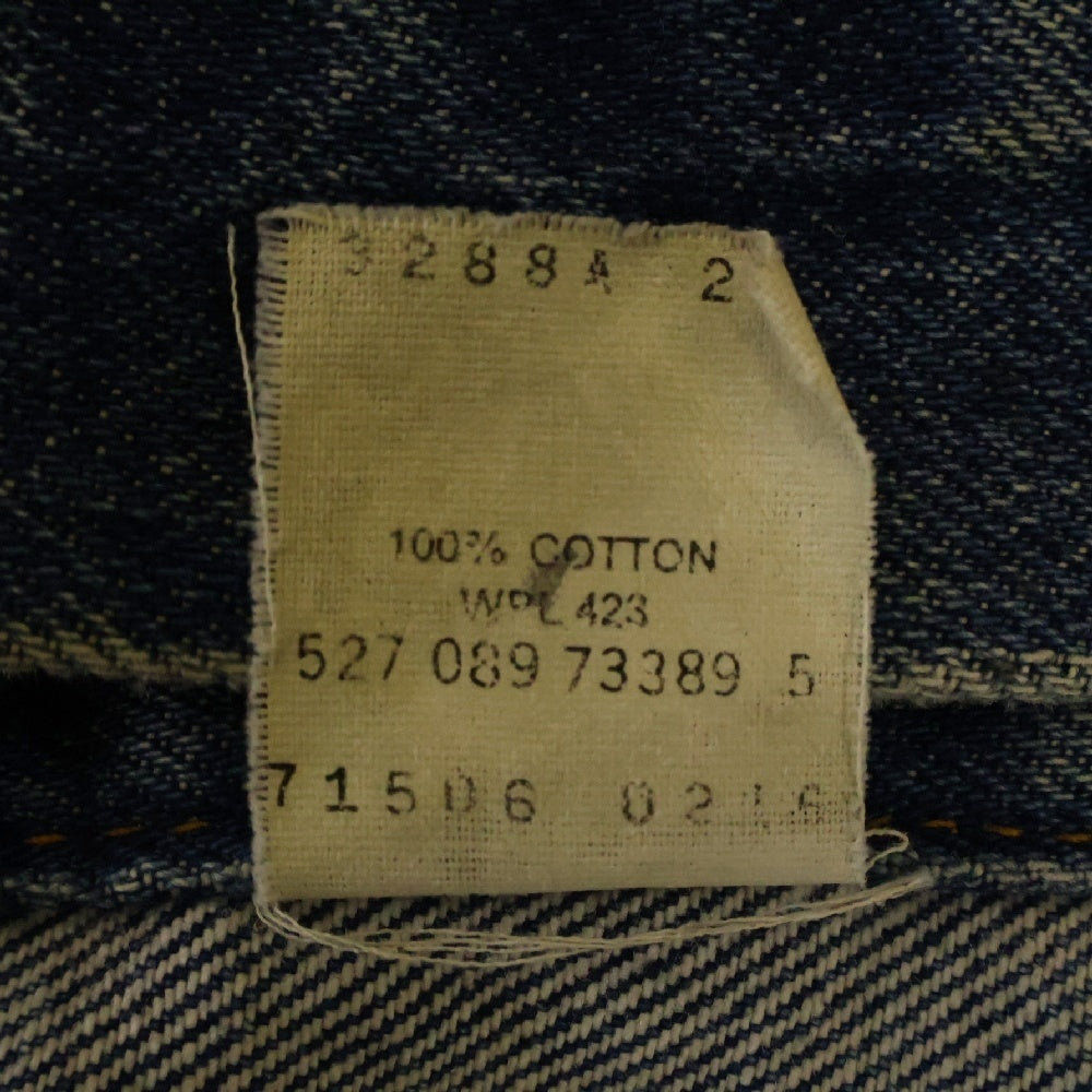 Levi's(リーバイス) 80S VINTAGE 71506-0216 4th デニムジャケット インディゴ