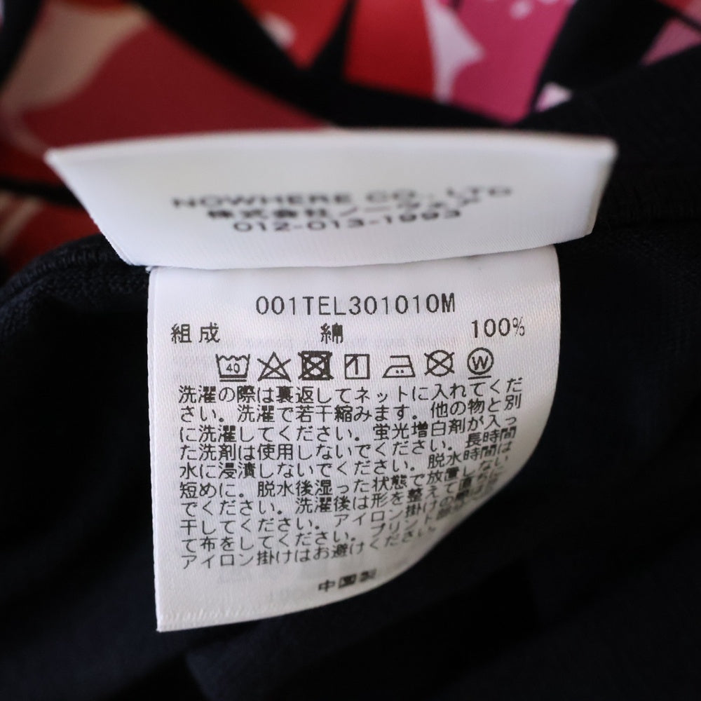 A BATHING APE(アベイシングエイプ) ABC CAMO COLLEGE ATS TEE ABC カモ カレッジ ATS 半袖Tシャツカットソー ブラック