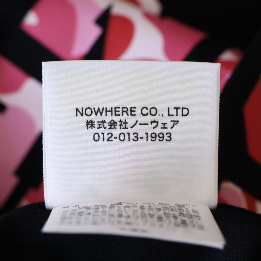 A BATHING APE(アベイシングエイプ) ABC CAMO COLLEGE ATS TEE ABC カモ カレッジ ATS 半袖Tシャツカットソー ブラック