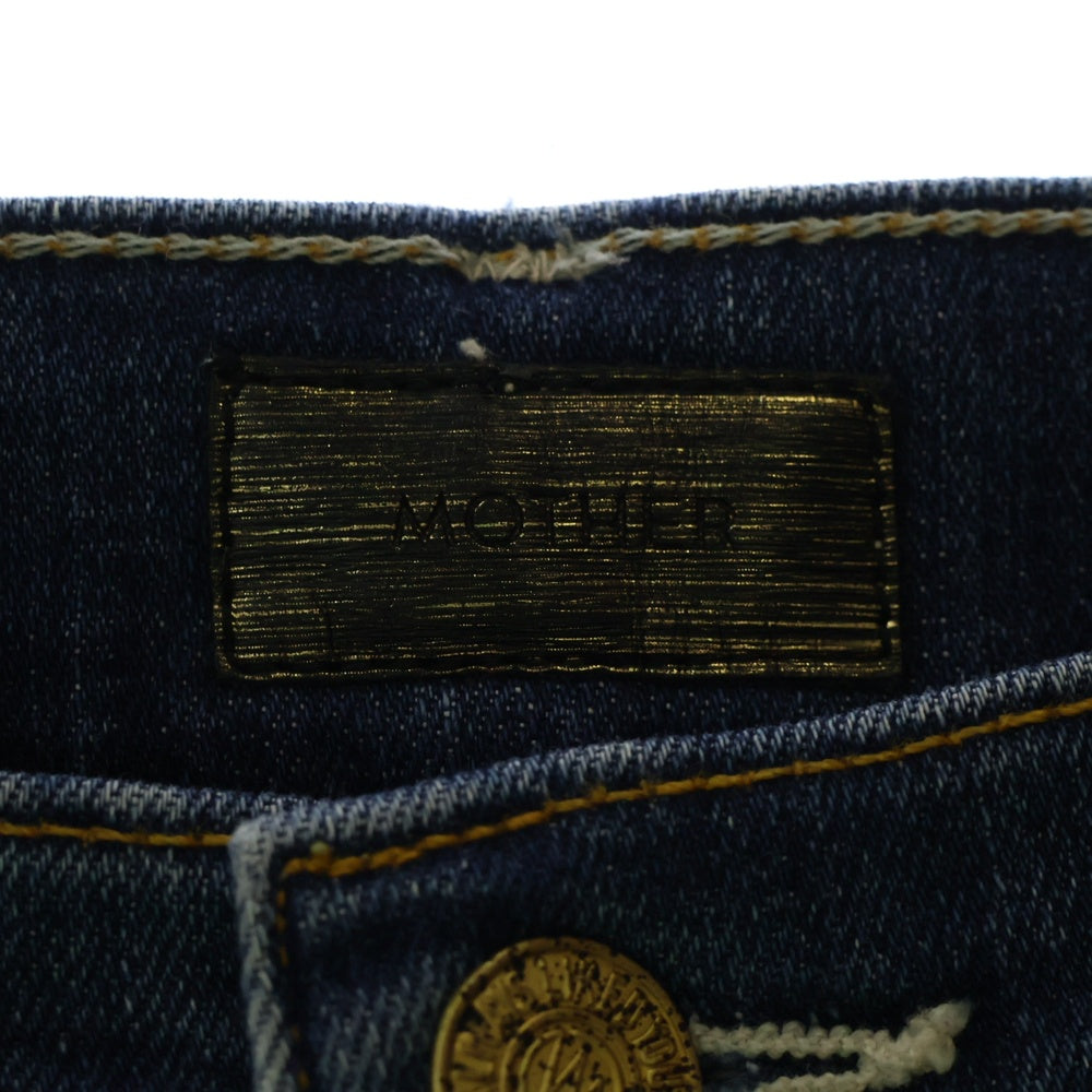 NO BRAND(ノーブランド) MOTHER マザー カットオフ デニムパンツ レディース インディゴ