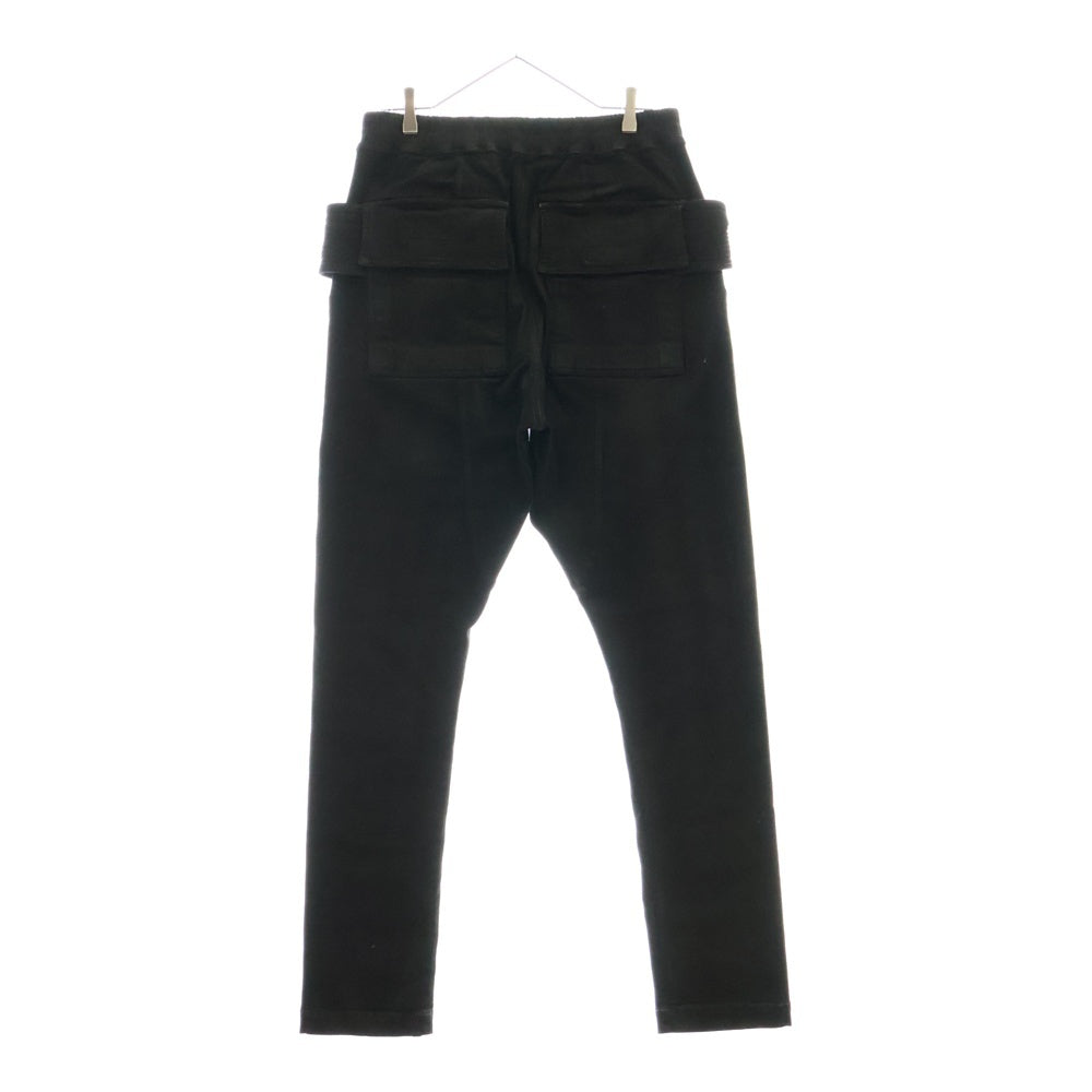 DRKSHDW(ダークシャドウ) 24SS CREATCH CARGO PANTS IN BLACK STRETCH DENIM リーチカーゴパンツ ブラックストレッチデニム DU01D1376-SBB ブラック