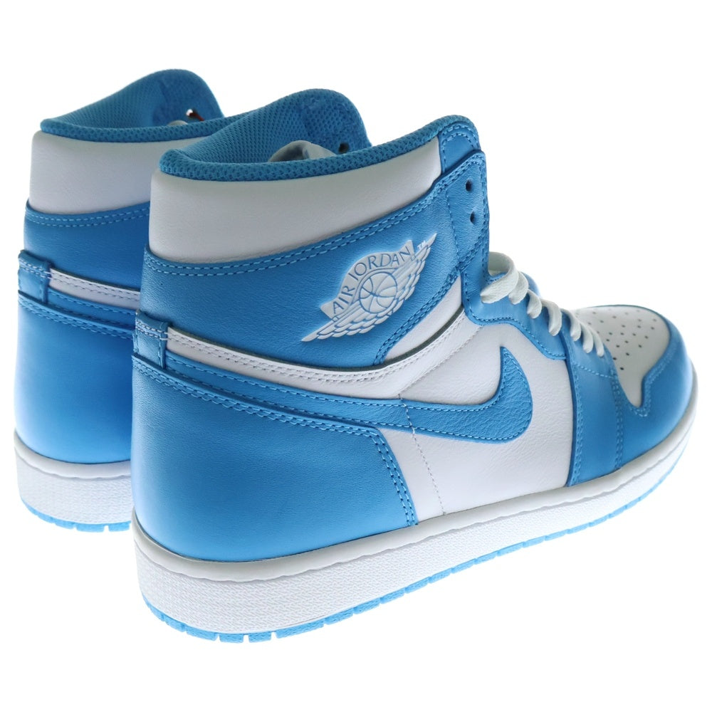 NIKE(ナイキ) AIR JORDAN1 RETRO HIGH UNC エアジョーダン1 レトロ ハイカットスニーカー 555088-117 ブルー/ホワイト US11/29.0cm