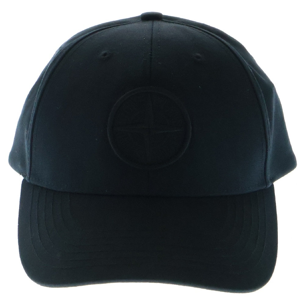 STONE ISLAND(ストーンアイランド) HAT / BLACK ロゴ ベースボールキャップ K1S159100996S0065 ブラック
