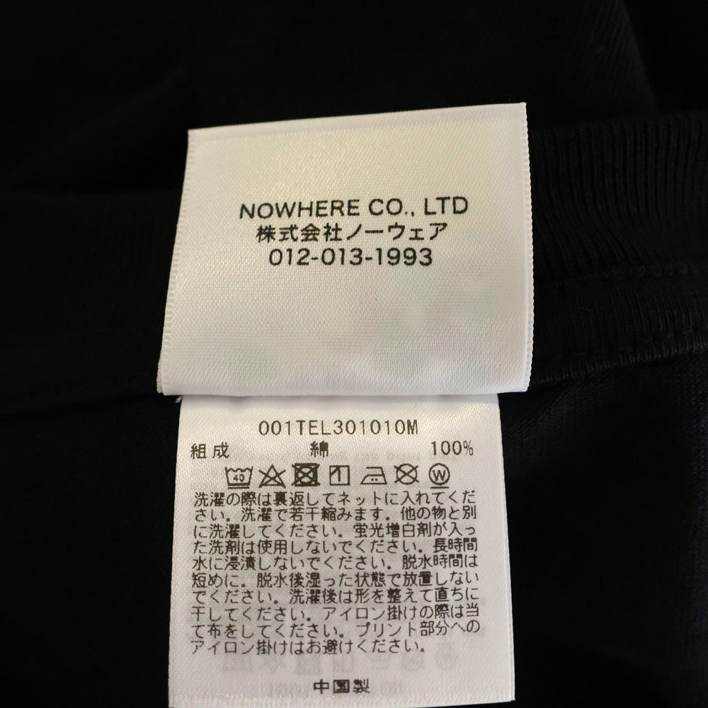A BATHING APE(アベイシングエイプ) ABC CAMO COLLEGE ATS TEE ABC カモ カレッジ ATS 半袖Tシャツカットソー ブラック/ブルー 001TEL30101M
