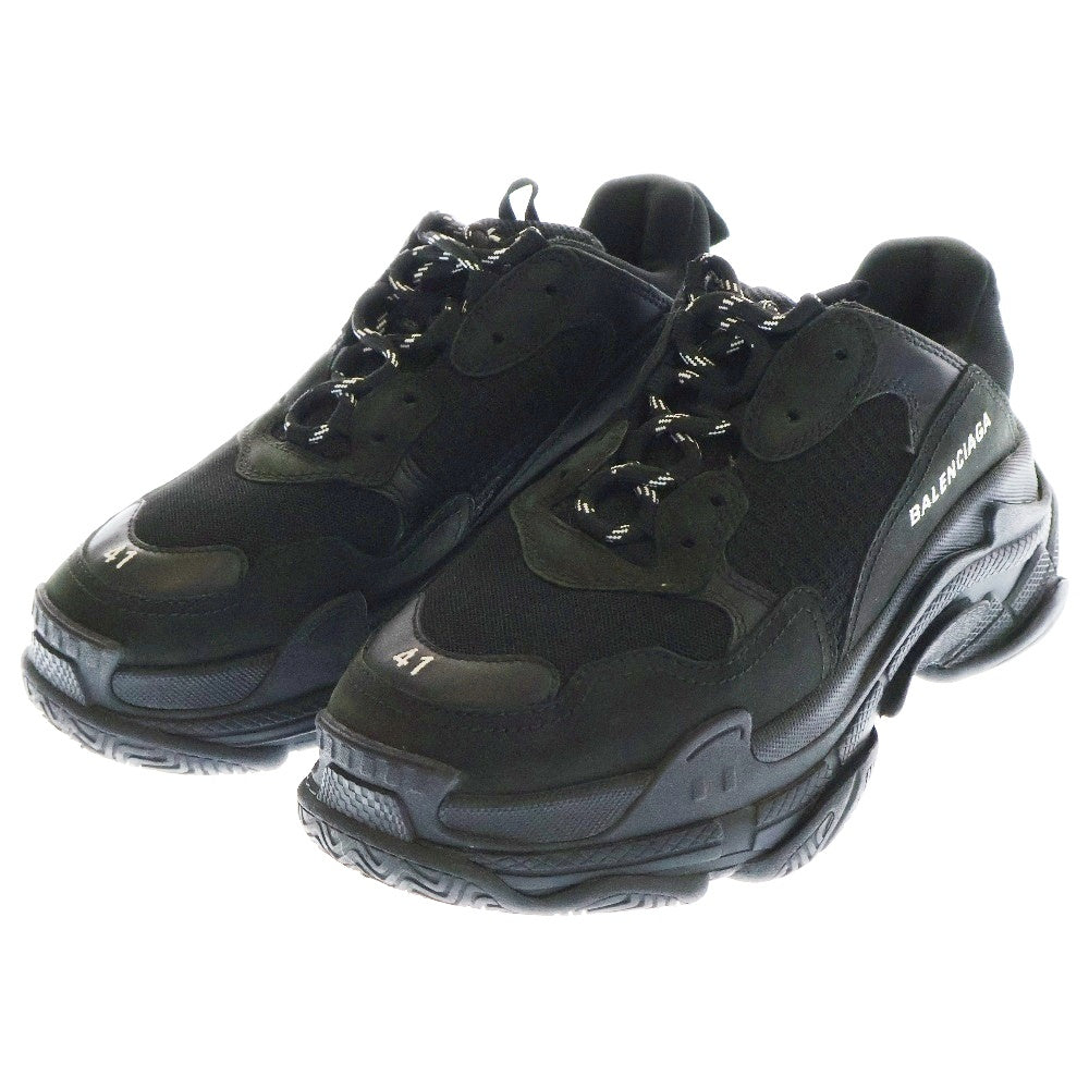 BALENCIAGA(バレンシアガ) TRIPLE S トリプルエス ローカットスニーカー 534217 ブラック
