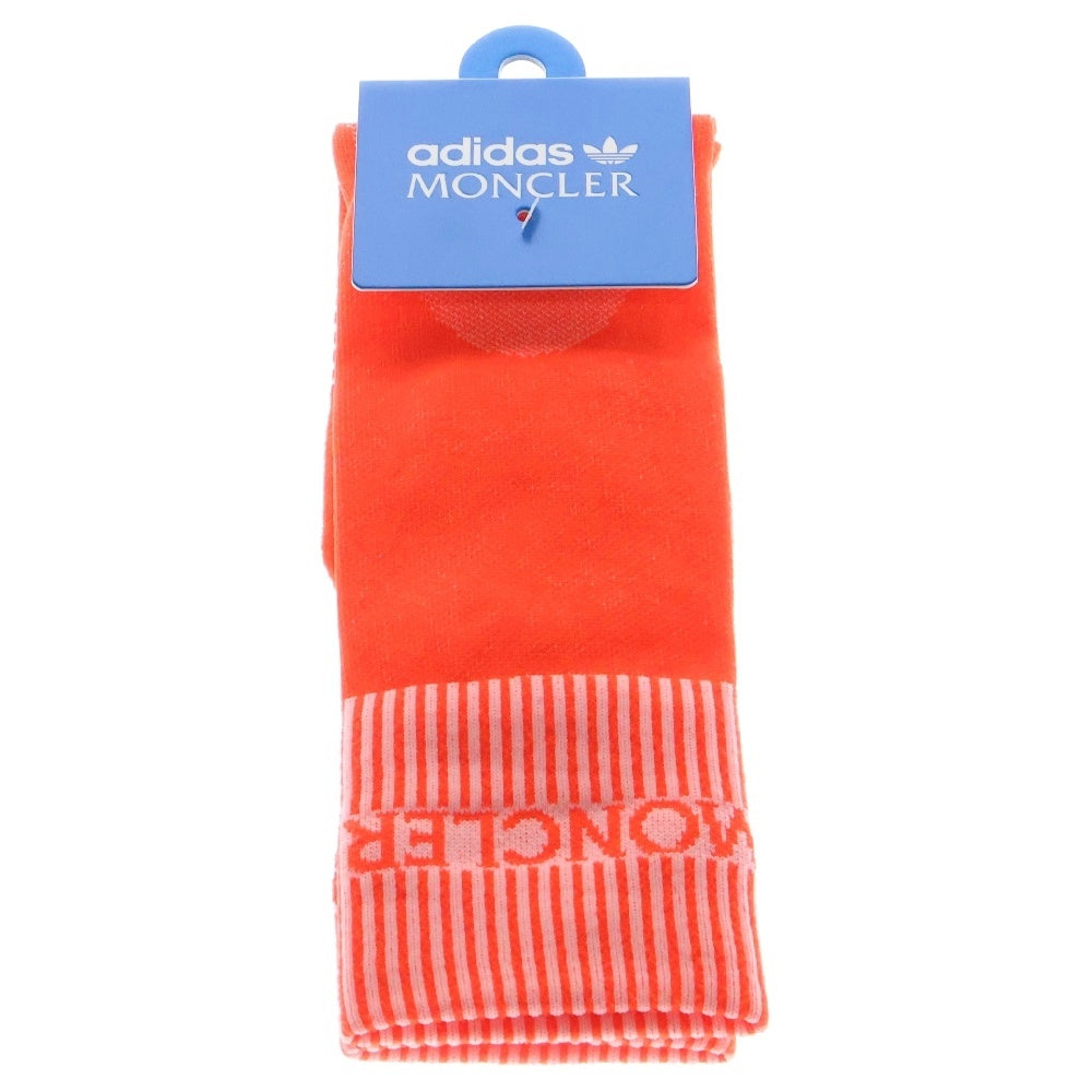 MONCLER(モンクレール) ×adidas Originals Logo Socks ×アディダス ロゴソックス オレンジ