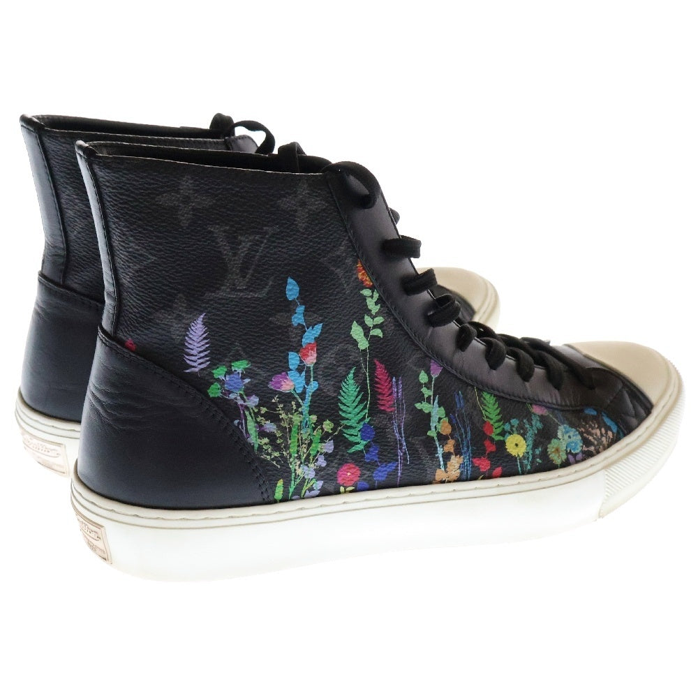 LOUIS VUITTON(ルイヴィトン) タトゥー ライン スニーカー モノグラム エクリプス フォリアージュ フローラル ハイカットスニーカー NV1129 ブラック