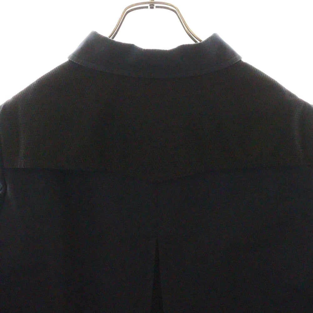 kolor(カラー) 15SS メッシュ切り替え ステンカラーコート ネイビー 15SCM-CO2103