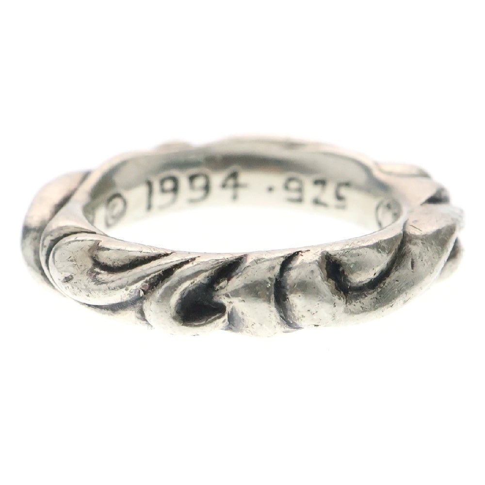 CHROME HEARTS(クロムハーツ) SCRL BAND スクロールバンド リング シルバー BCA351