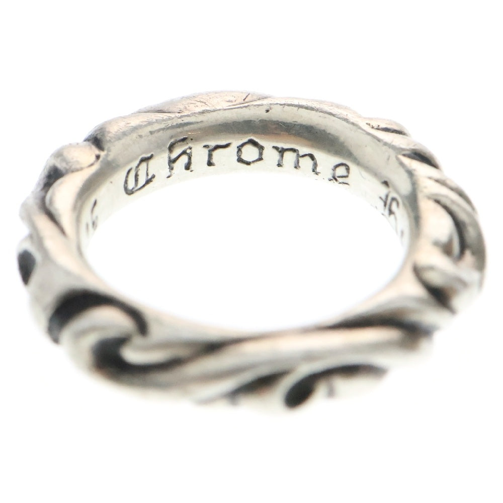 CHROME HEARTS(クロムハーツ) SCRL BAND スクロールバンド リング シルバー BCA351