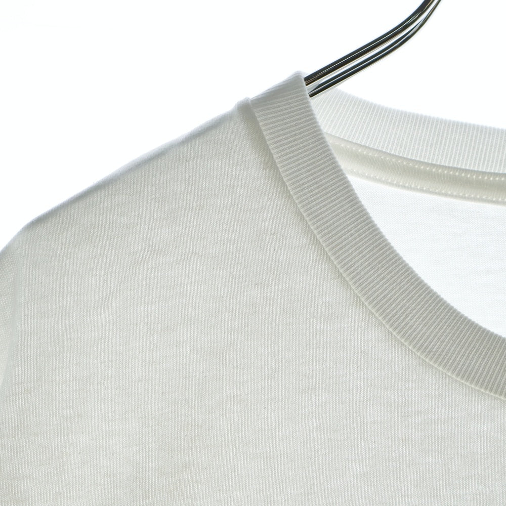 A BATHING APE(アベイシングエイプ) BY BATHING APE TEE フロントプリント クルーネック半袖Tシャツカットソー ホワイト 001TEL301002M