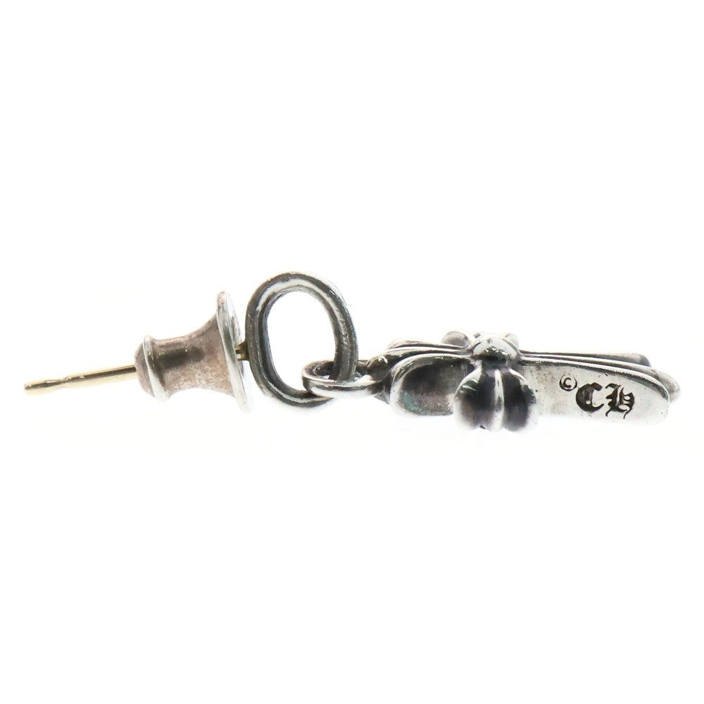 CHROME HEARTS(クロムハーツ) BBY F PPRCHN P/DIA ベイビーファットクロス ドロップピアス PAVEダイヤ シルバー
